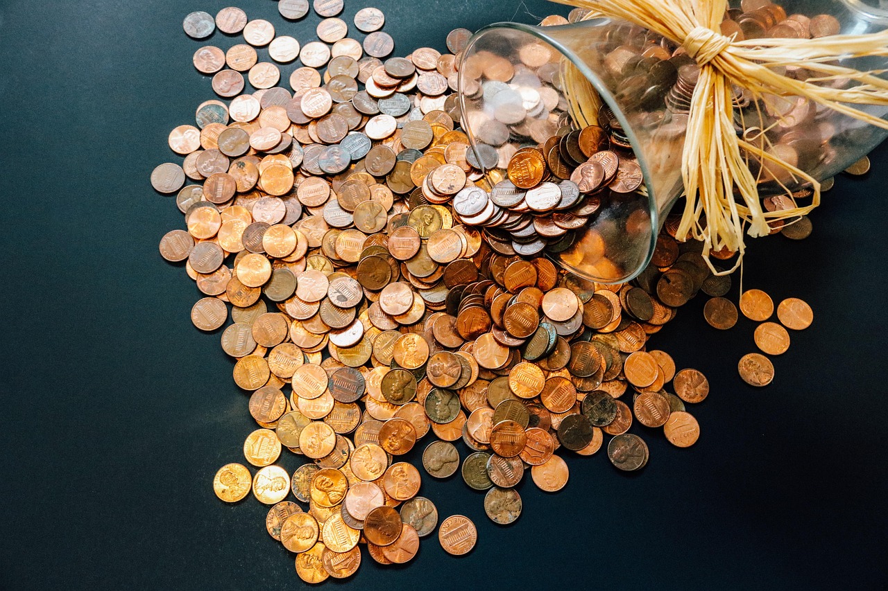 counting cash change