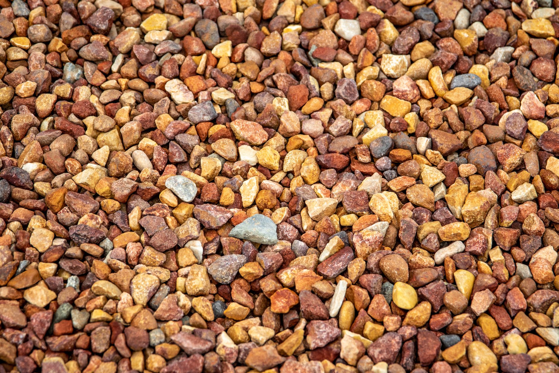 pea gravel landscaping